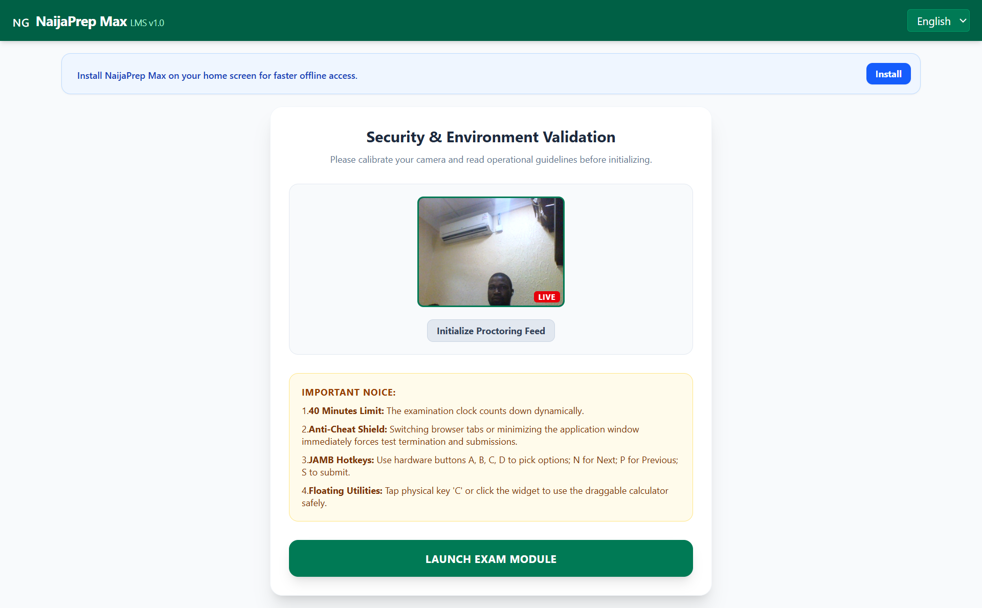 NaijaPrepMax CBT preparation platform
